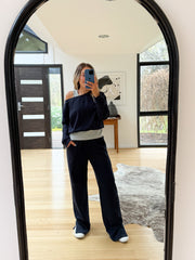 Juni Sweatshirt- Navy