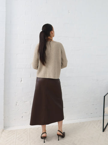 Saffy Skirt - Chocolate