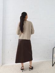 Saffy Skirt - Chocolate