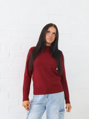 Jayde Knit- Burgundy