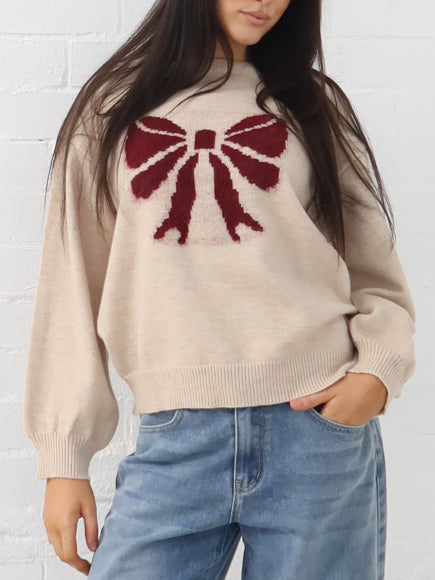 Ribbon Knit- Sand