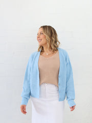 Dane Cardigan- Powder Blue