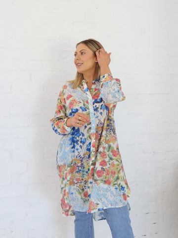 August Shirt- Blue