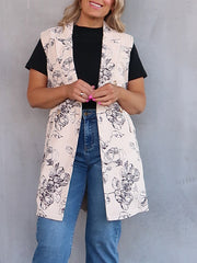 Gabrielle Sleeveless Jacket