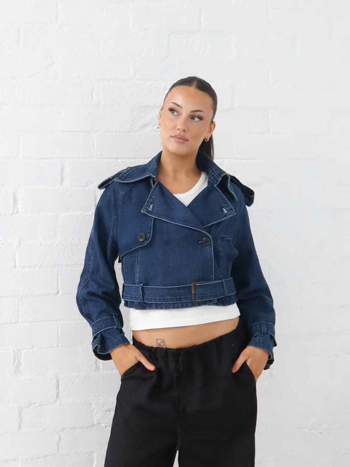 Hayes Jacket - Blue Denim