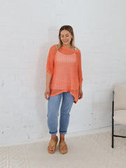 Nia Top- Tangerine