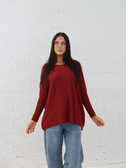 Scout Knit - Burgundy