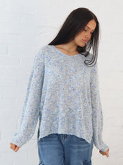 Lusia Knit- Blue