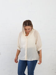 Mimi Blouse - Vanilla Nougat