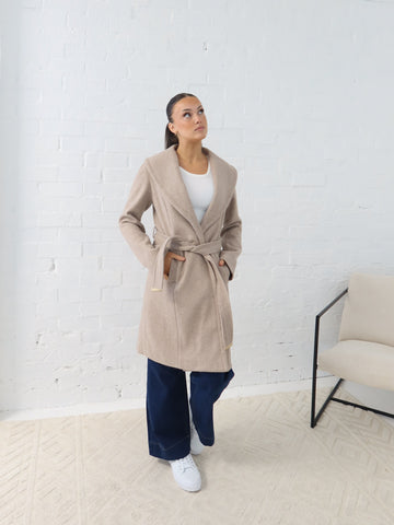Harper Coat - Latte