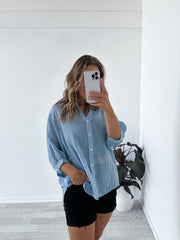 Mimi Blouse - Sky Blue