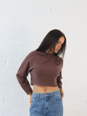 Lara Knit- Chocolate