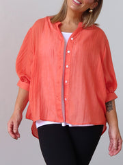 Mimi Blouse - Orange