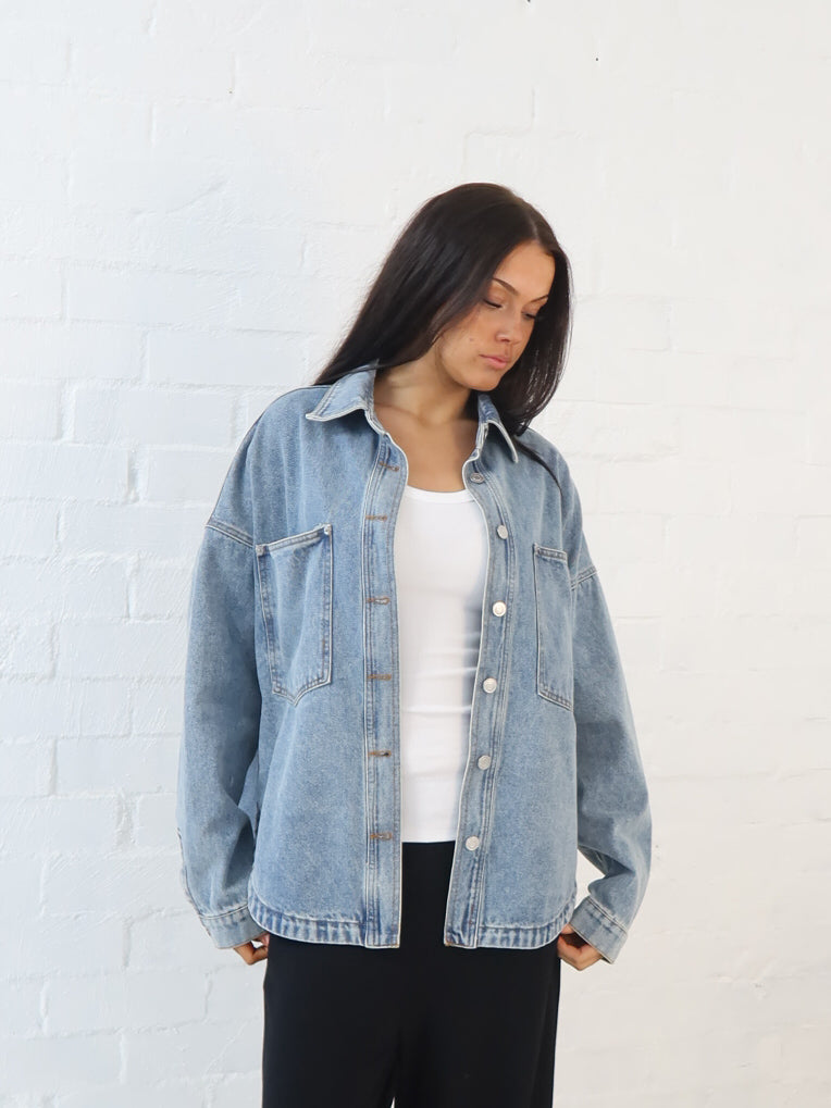 Rawlin Denim Shacket