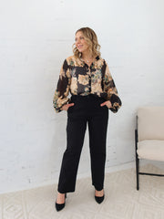 Clara Shirt- Black