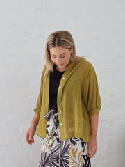 Mimi Blouse - Chartreuse