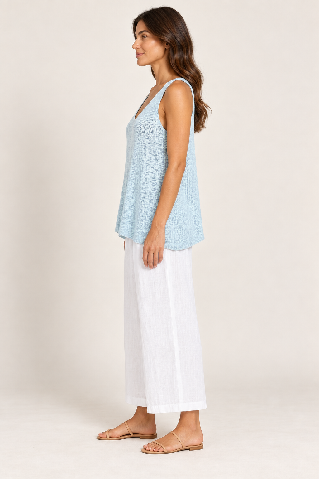 Harper Top- Blue