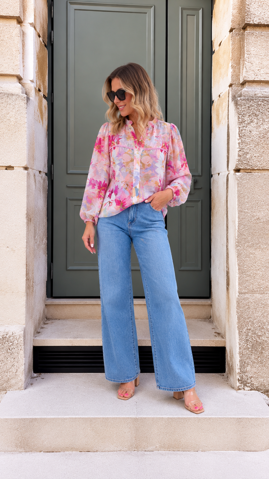 Meadow Shirt- Pink/Lavender