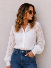 Edie Shirt- White