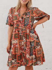 Astrid Dress- Orange