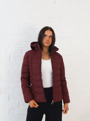Marty Jacket- Burgundy