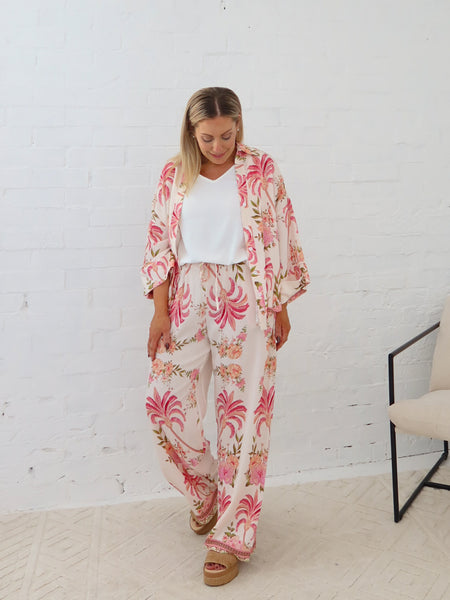 Palms Pants- Pink