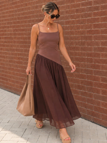 Chelsea Dress- Chocolate