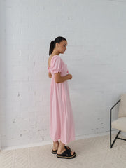 Estella Dress - Powder Pink