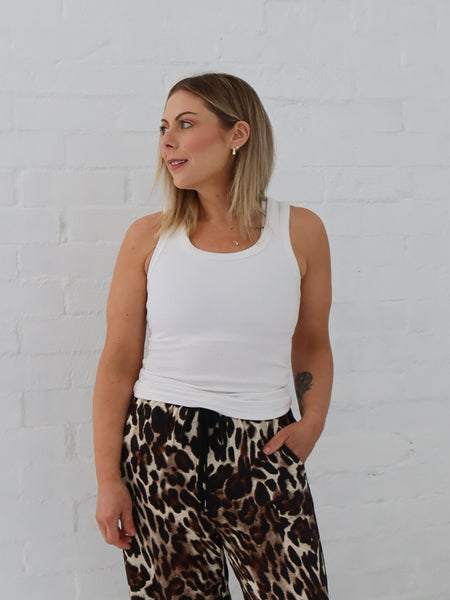 Charlee Tank - White