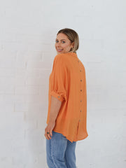 Effy Blouse- Burnt Orange