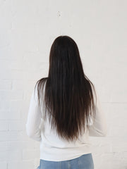 Adison Knit Top- White