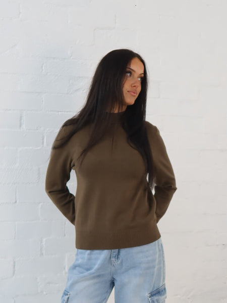 Jayde Knit- Chocolate