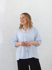 Effy Blouse- Powder Blue