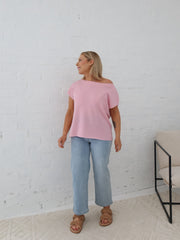 Mariah Knit Top - Pink
