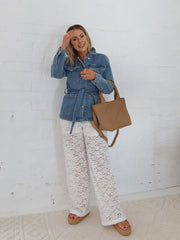 Zara Pants- White