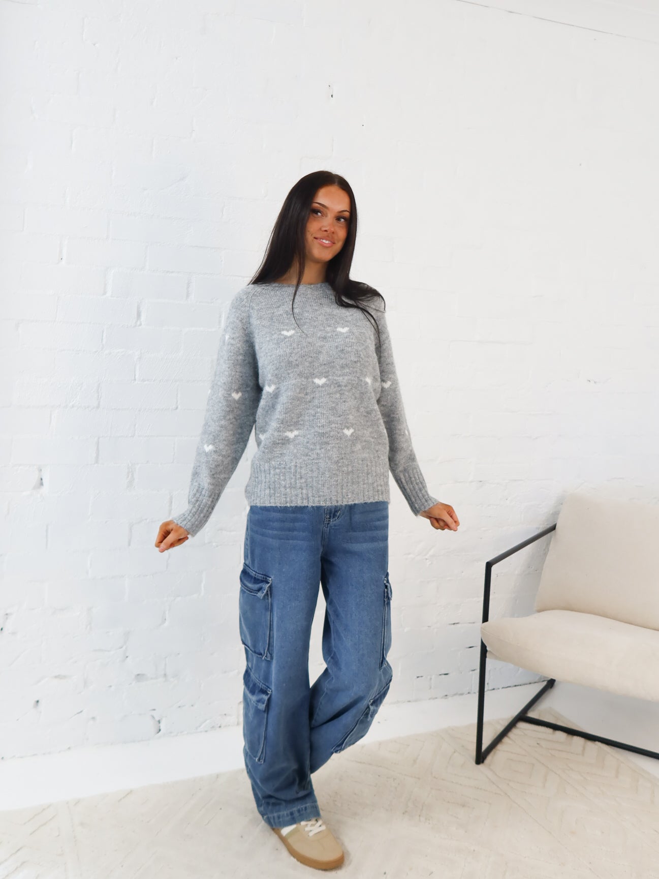 Juliette Knit- Grey