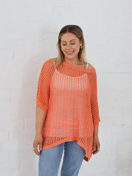 Nia Top- Tangerine