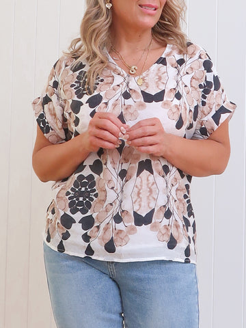 Cassidy Top - Beige