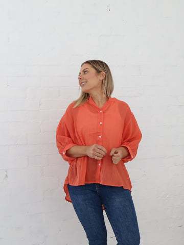 Mimi Blouse - Orange