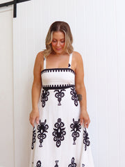 Tegan Dress - White