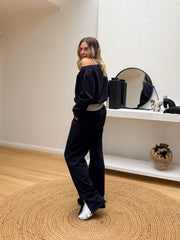 Juni Sweatshirt- Navy