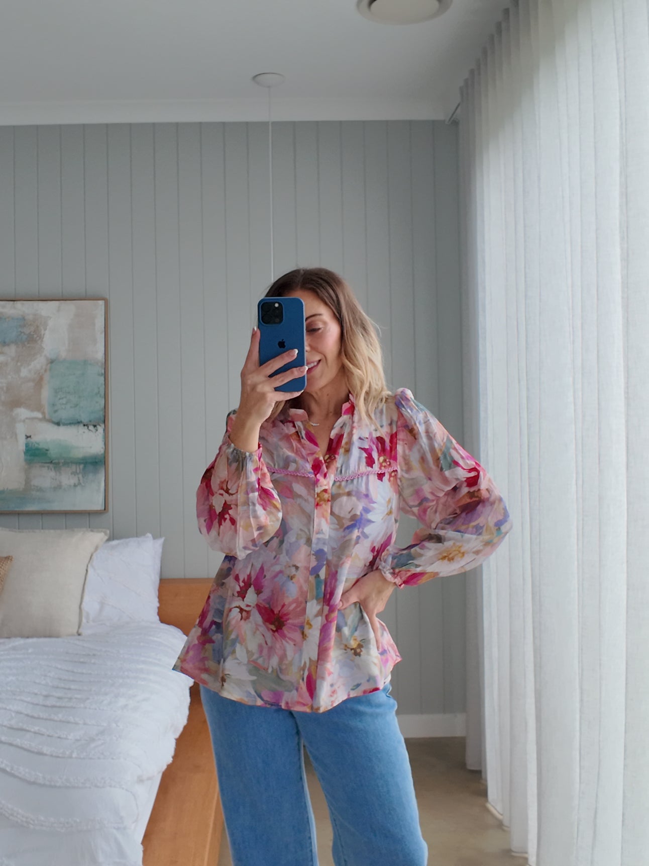 Meadow Shirt- Pink/Lavender