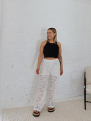 Zara Pants- White