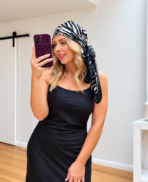 Zebra Square Scarf