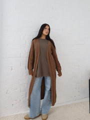 Ziggy Cardigan - Brown