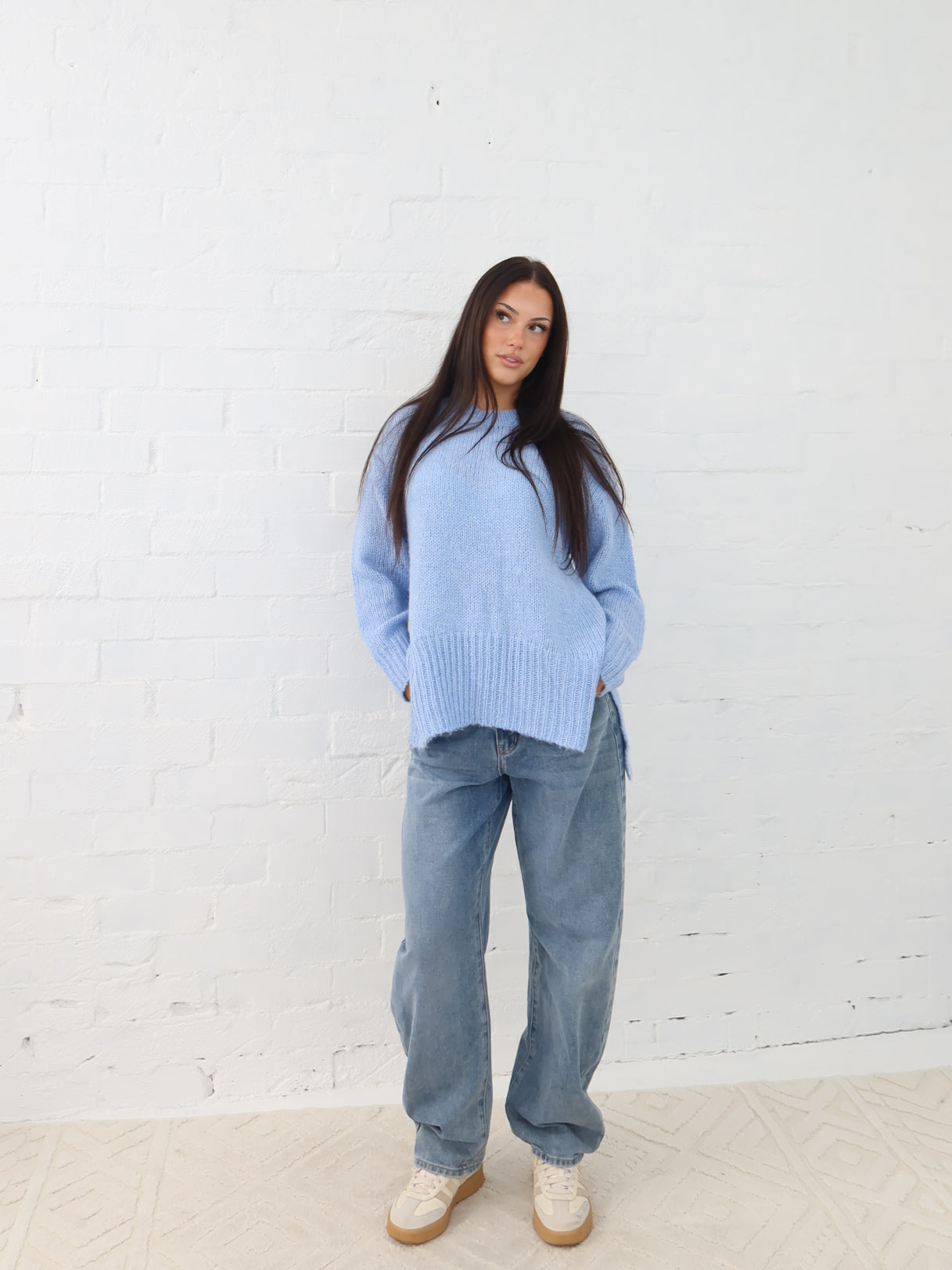 Bradley Knit - Blue
