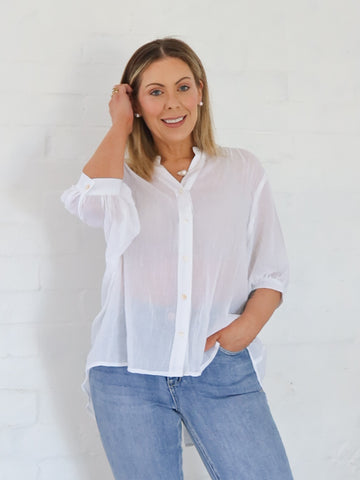 Mimi Blouse - White