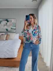 Meadow Shirt- Blue/Green