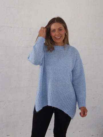 Bradley Knit - Blue