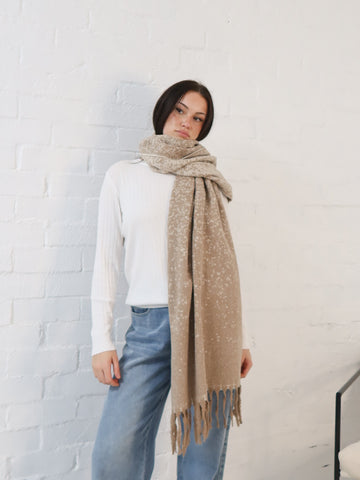 Karey Scarf- Beige